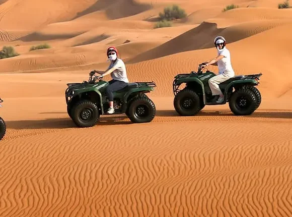 ATV Single Ride In Open Desert With Guide