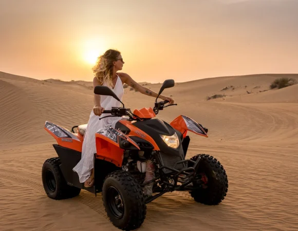 ATV Single Ride In Open Desert With Guide