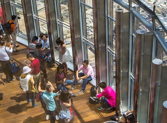Burj Khalifa at the Top 148 Floor
