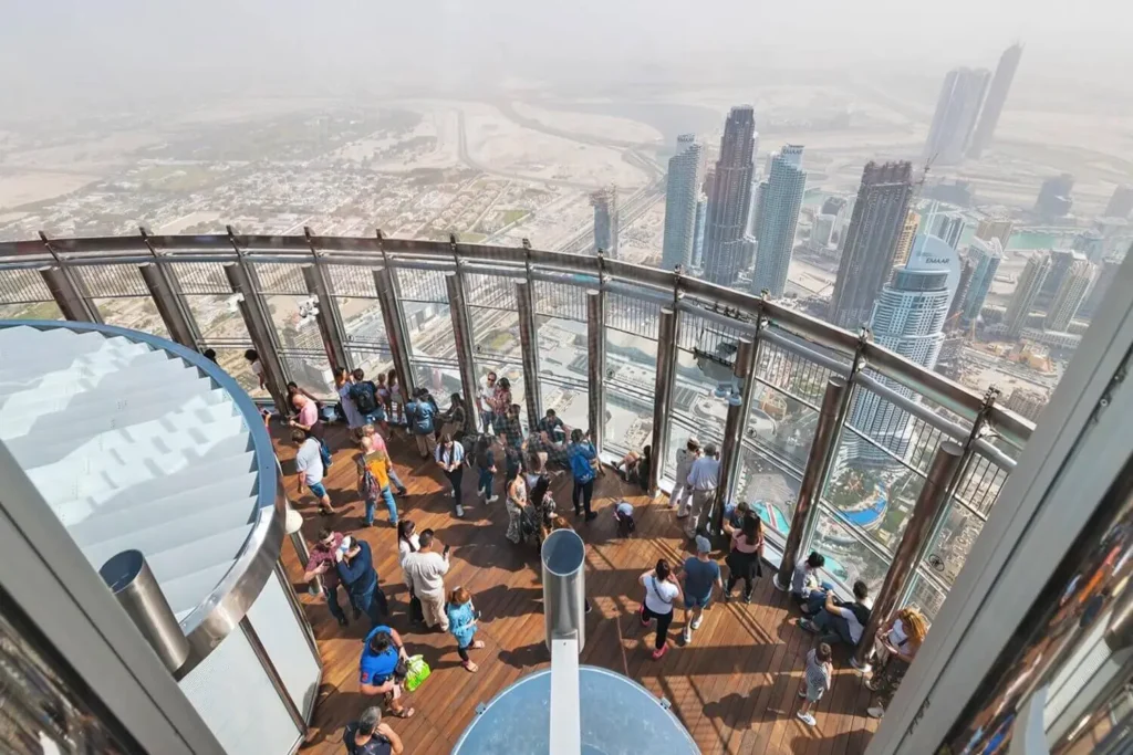 Burj Khalifa at the Top 124th Floor