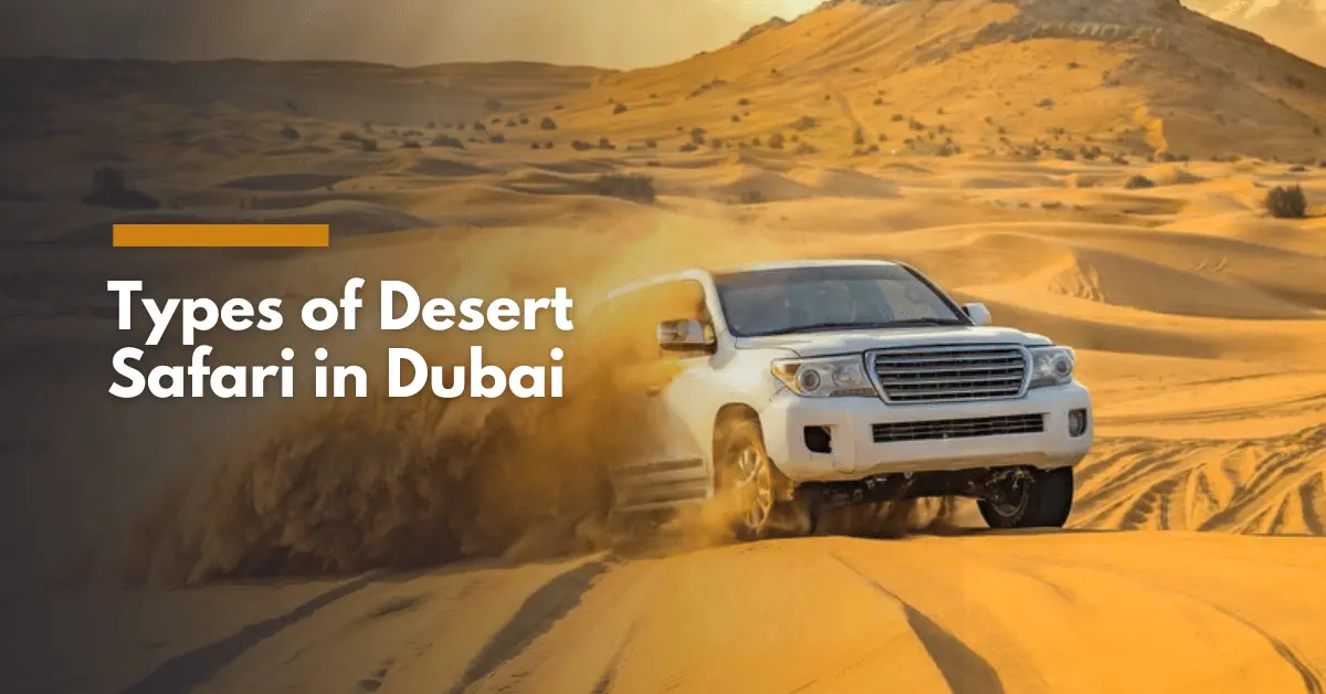 What are the Best Types of Desert Safari in Dubai?