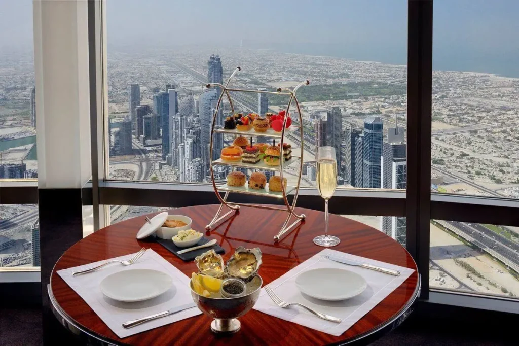 Dining at the Burj Khalifa