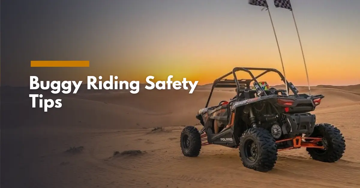 buggy riding safety tips